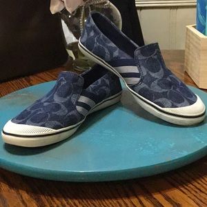 COACH denim style shoe.
